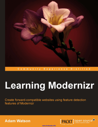 Learning Modernizr, изучаем Modernizr, Modernizr книги, Modernizr книга, Modernizr pdf